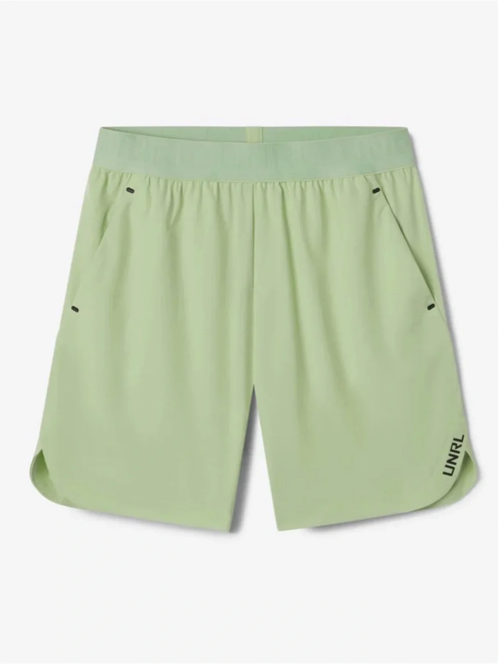 UNRL Men's Light Green Performance Shorts